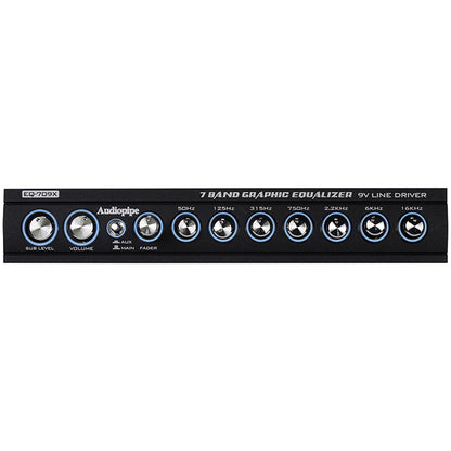 EQ709X - Audiopipe 7 Band Equalizer