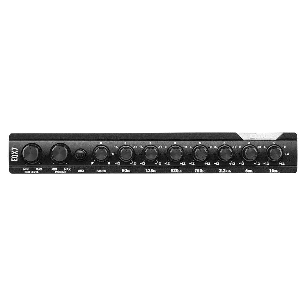 EQX7 - DS18 High Volt 7-Band Equalizer with High/Low Level Inputs