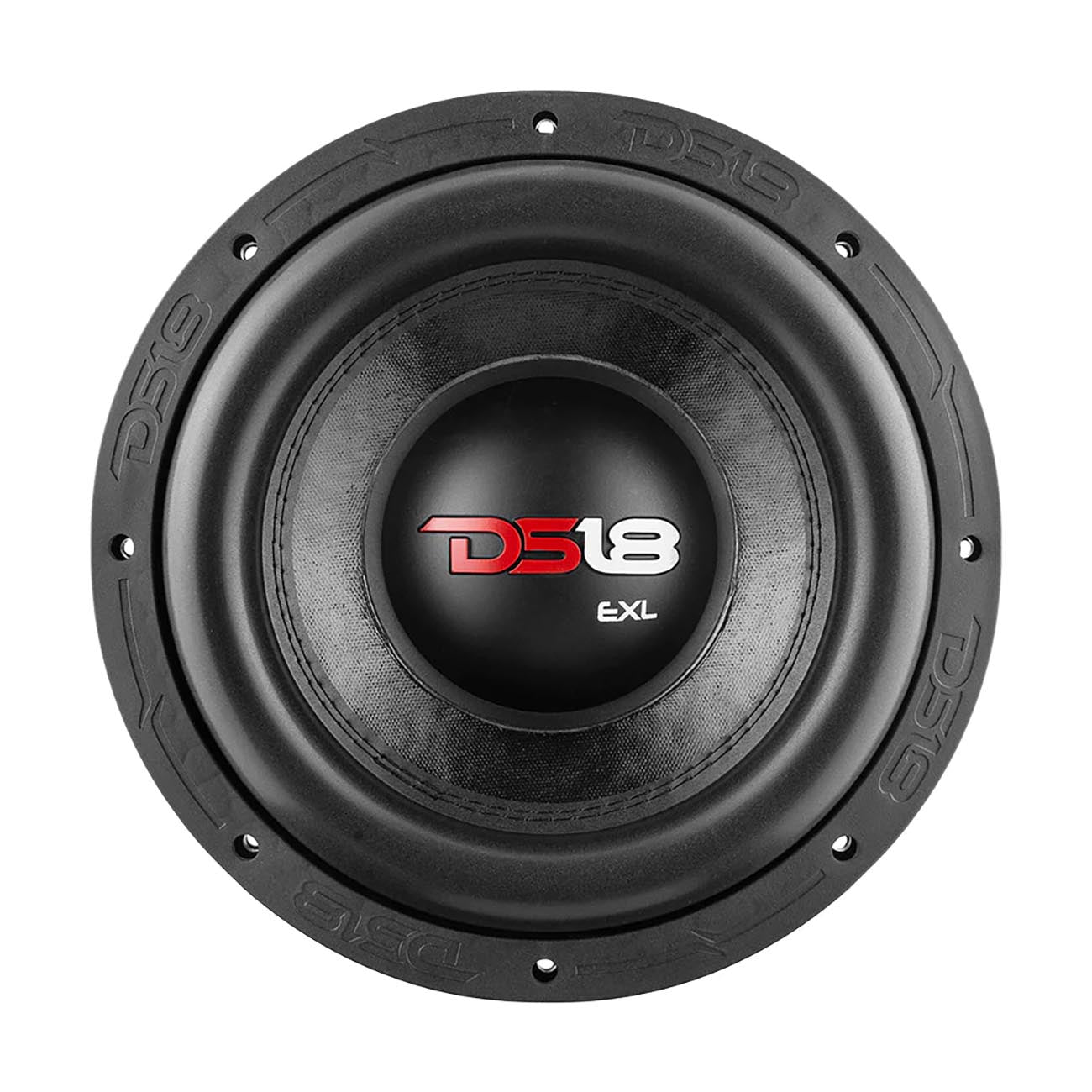 EXLX102D - DS18 EXL Red Frame 10" Subwoofer  Dvc 2-Ohms 1700 Watts Max