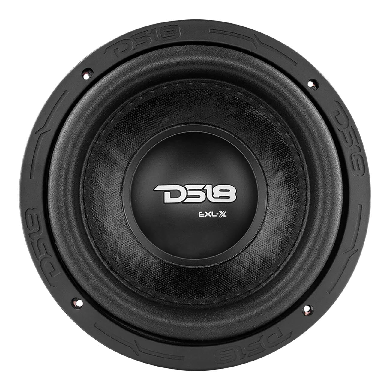 EXLX62D - DS18 EXL Red Frame 6.5" Subwoofer  Dvc 2-Ohms 800 Watts Max