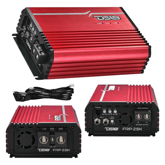 FRP25KRD - DS18 FRP Compact Monoblock Amplifier 2500W RMS (Red)