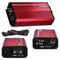FRP35KRD - DS18 Full Range Class D 1 Channel Amp 3500 Watts 1 Ohm Red
