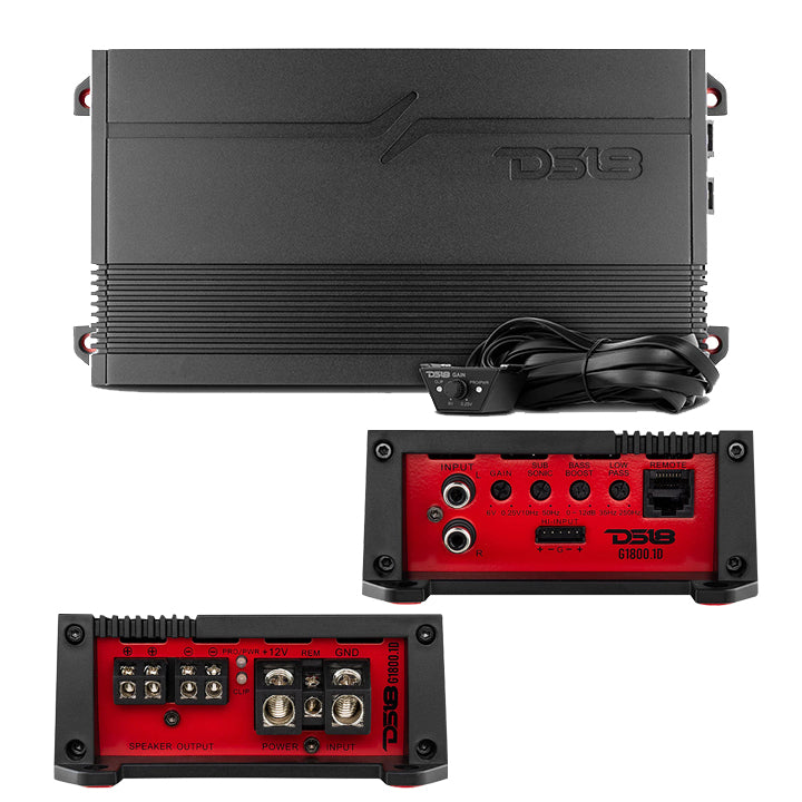 G18001D - DS18 GENX 1 Channel Amplifier 1800 Watts Class D