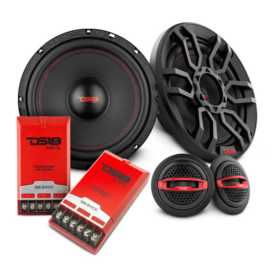 G65XC - DS18 Gen-X 6.5″ 2-Way Component Speakers