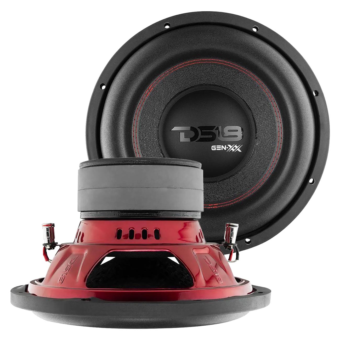 GENXX124DHE - DS18 12″ Woofer 600W RMS/1200W Max Dual 4 Ohm Voice Coils