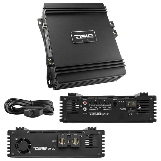 GFX3K2 - DS18 Pro Full Range Class D Mono Amplifier 2 Ohm 3000 Watts