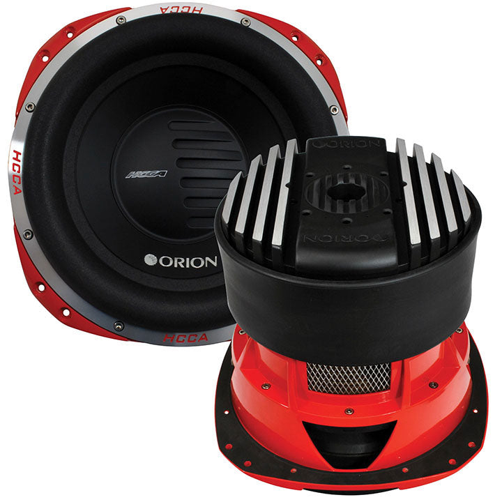HCCA124 - Orion HCCA Competition 12" Woofer 2500W RMS/10000W Max Dual 4 Ohm Voice Coils