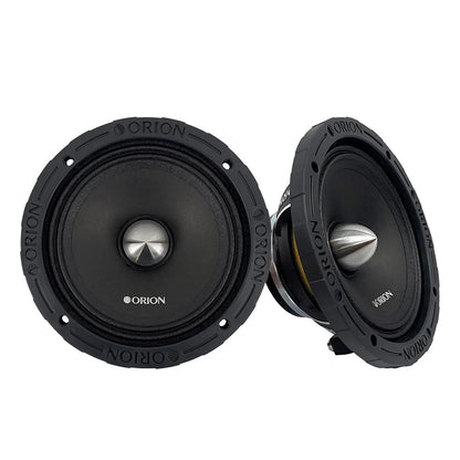 HCCA64N - Orion HCCA 6.5" 350 Watts RMS / 1400 MAX Neodymium Midrange Speakers (Sold In Pairs)