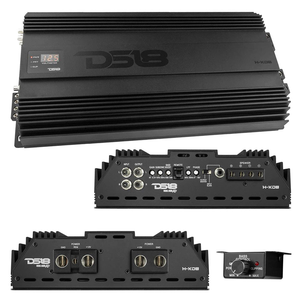 HKO8 - DS18 Mono Block Competition Amplifier 8000W RMS