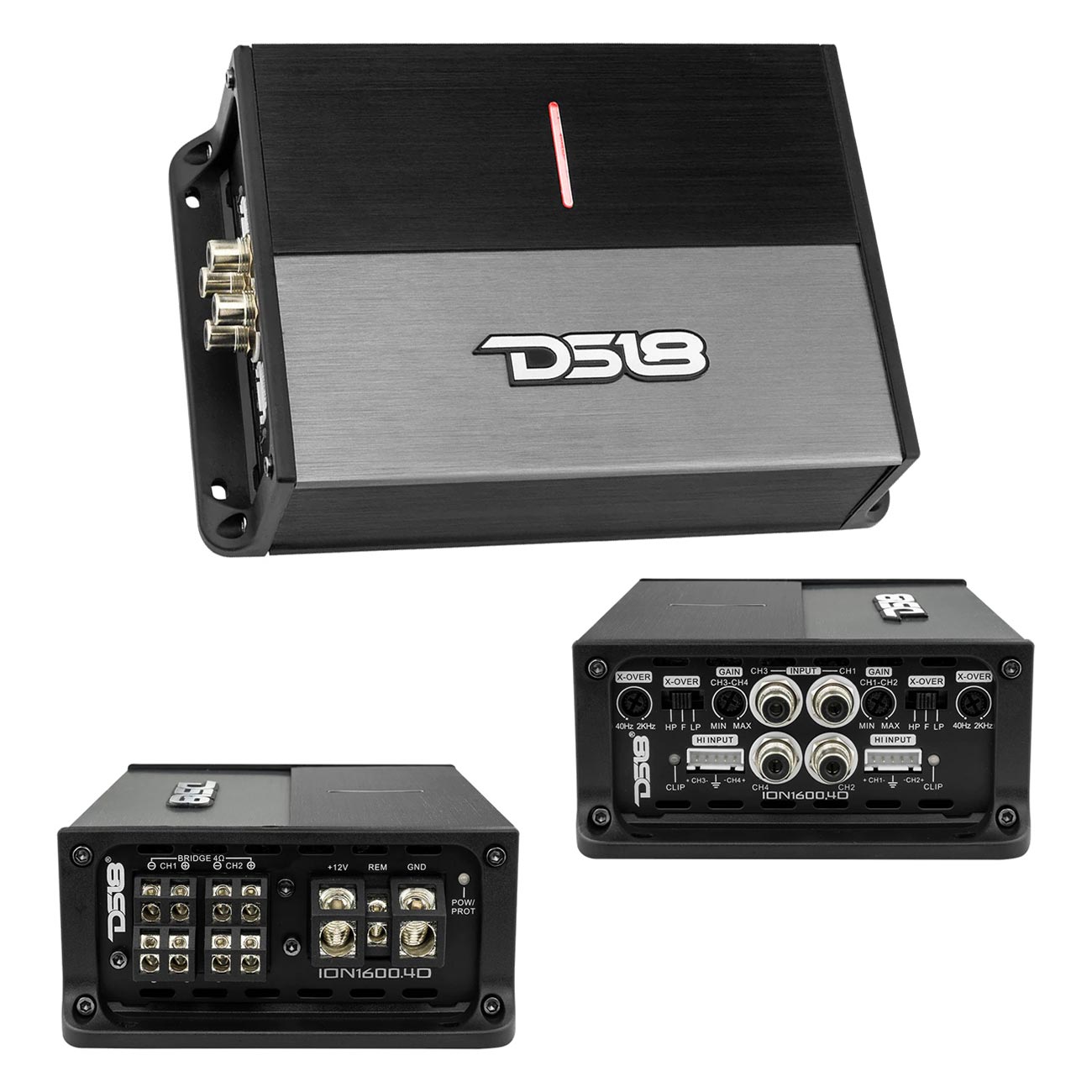 ION16004D - DS18 ION Compact 4 Channel Amplifier 800W RMS/4800W Max