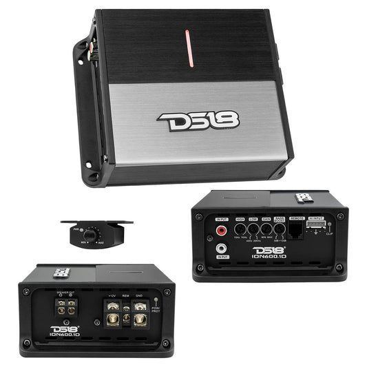 ION6001D - DS18 ION Compact Monoblock Amplifier 600W RMS/1800W Max