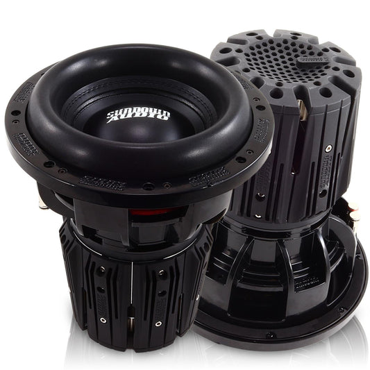 NSV610D1 - Sundown Audio 10″ NightShade Version 6 3000W RMS Dual 1 Ohm Voice Coils