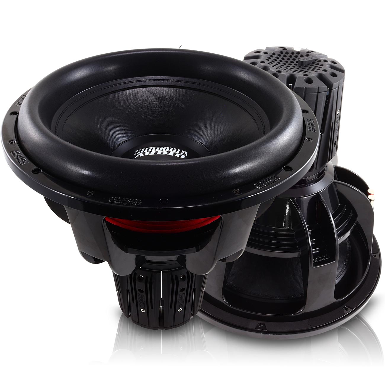 NSV618D1 - Sundown Audio 18″ NightShade Version 6 3000W RMS Dual 1 Ohm Voice Coils