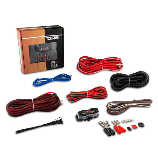 OFCKIT4 - DS18 4 Gauge Amplifier Wiring Kit - OFC 100% Copper