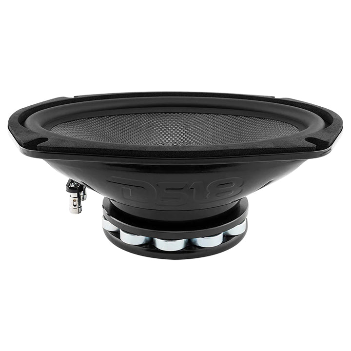 PROCF692NR - DS18 PRO 6X9 MidBass Loudspeaker 2Ohm Carbon Fiber Water resistant Cone Neodymium