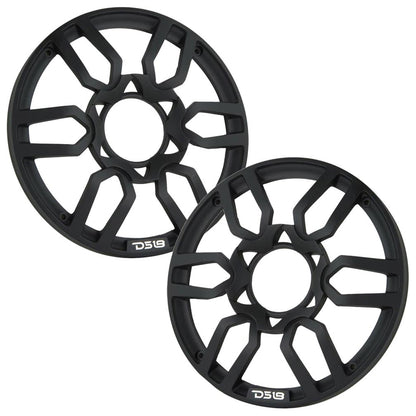 PROGRILL6BLACK - DS18 PRO GRILL 6.5" BLACK PAIR