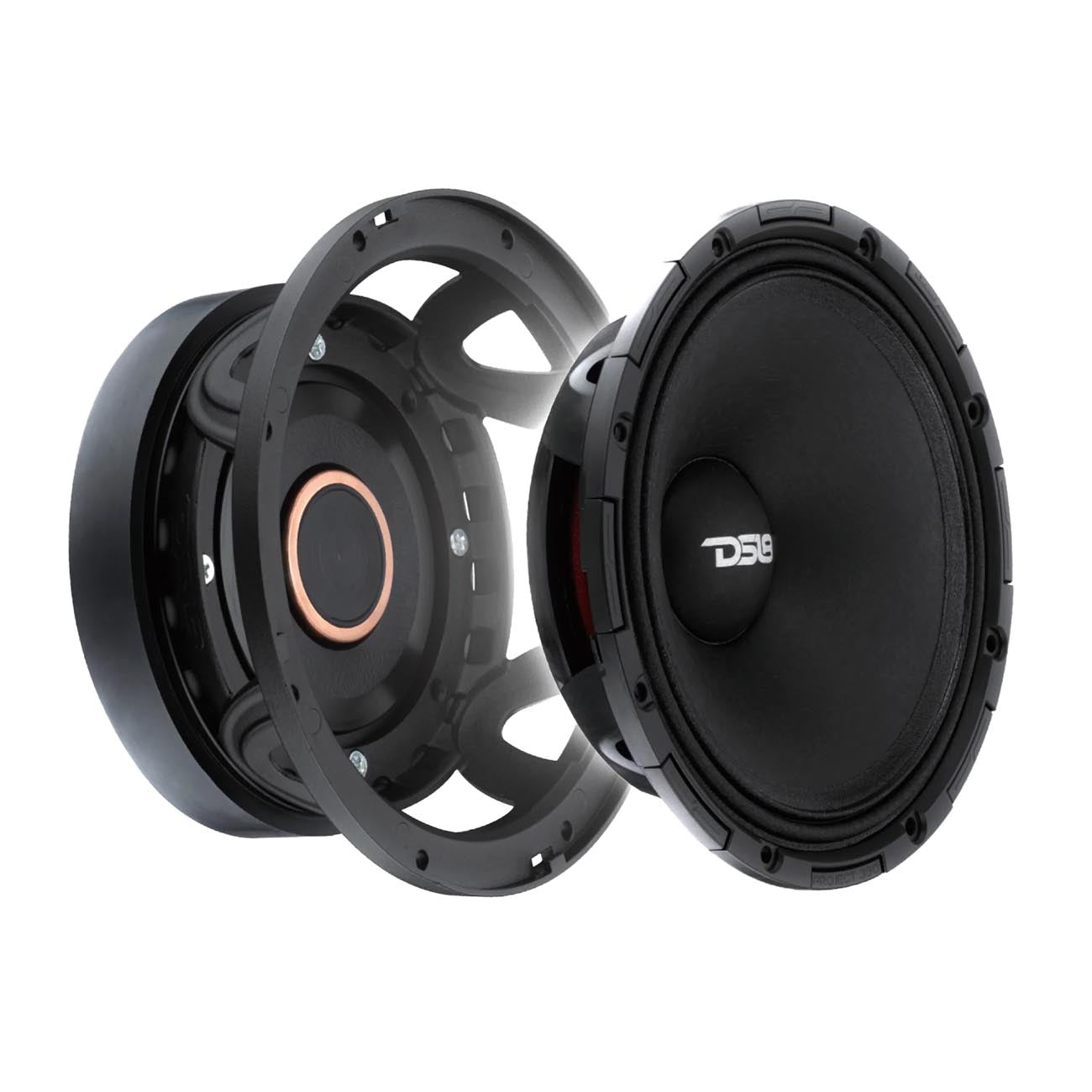 PROJECT36064 - DS18 6.5” Mid-High Loudspeaker 300W RMS/600W MAX 4-Ohm Rotating Recone Design For Quick Repair