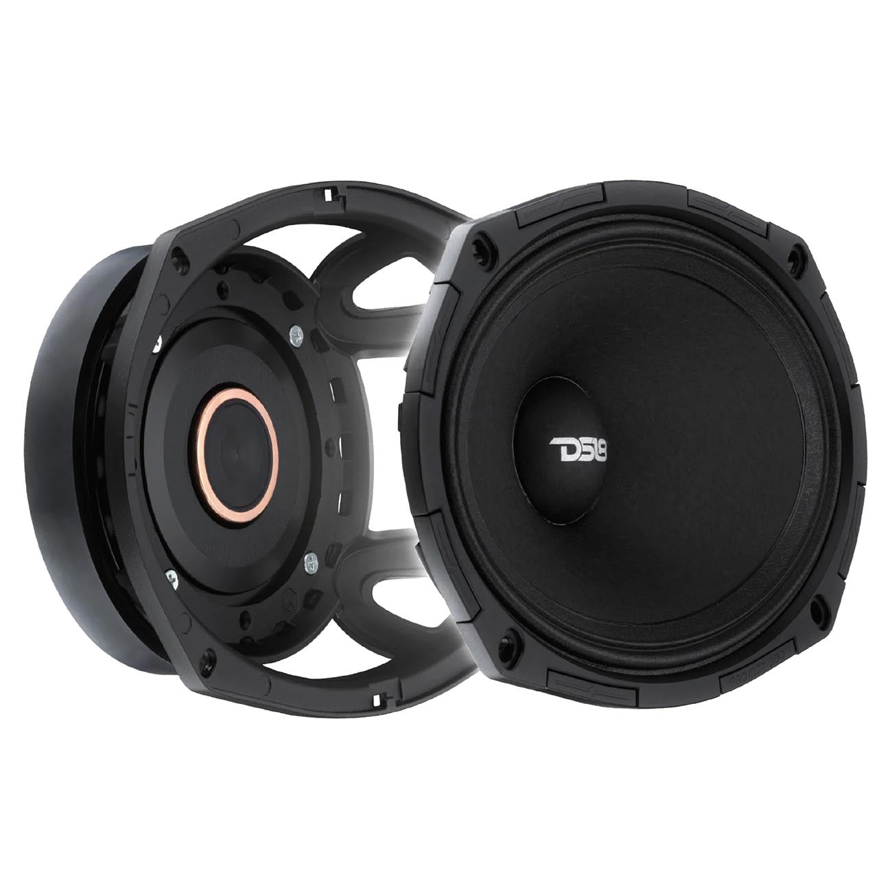 PROJECT360694 - DS18 6x9” Mid-High Loudspeaker 300W RMS/600W MAX 4-Ohm Rotating Recone Design For Quick Repair