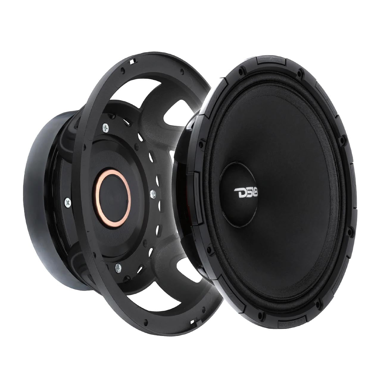 PROJECT36084 - DS18 8” Mid-High Loudspeaker 300W RMS/600W MAX 4-Ohm Rotating Recone Design For Quick Repair