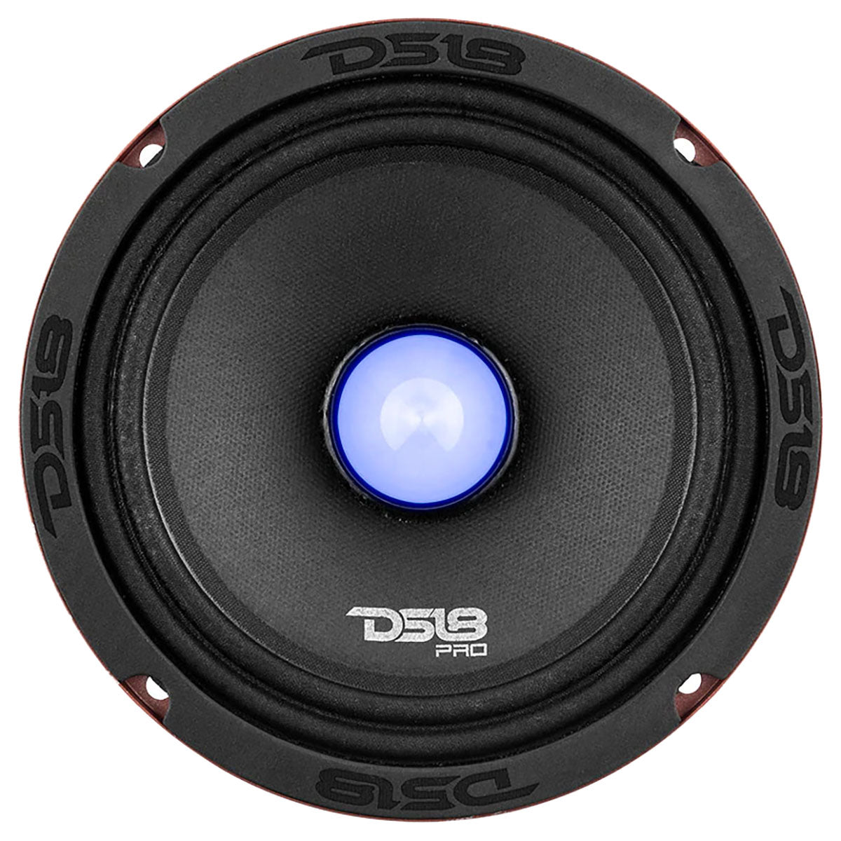 PROX64BMRGB - DS18 PRO-X 6.5" Mid-Range Loudspeaker with RGB Light Bullet - 250W RMS/500W Max (Sold Each)