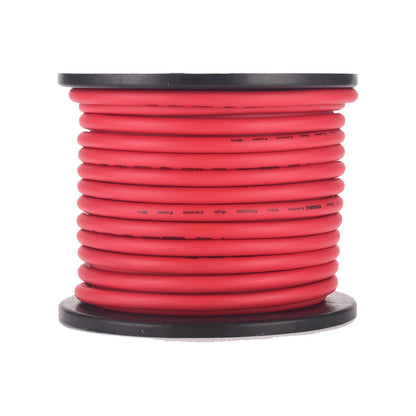 PW4100RORION - Orion Cobalt 4 Gauge CCA Wire - Red Jacket (100ft Roll)