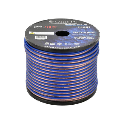 S14300PB - Orion Cobalt Series Speaker Wire 14 Gauge Blue/Clear (300ft Roll)