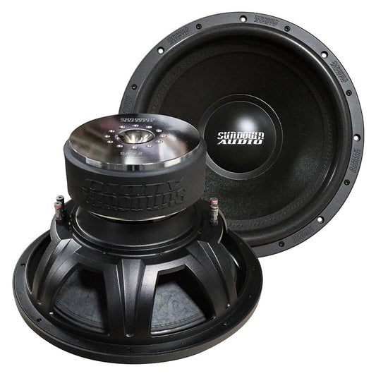 SA15V2D4 - Sundown Audio 15"  Woofer 1000W RMS Dual 4 Ohm Voice Coil