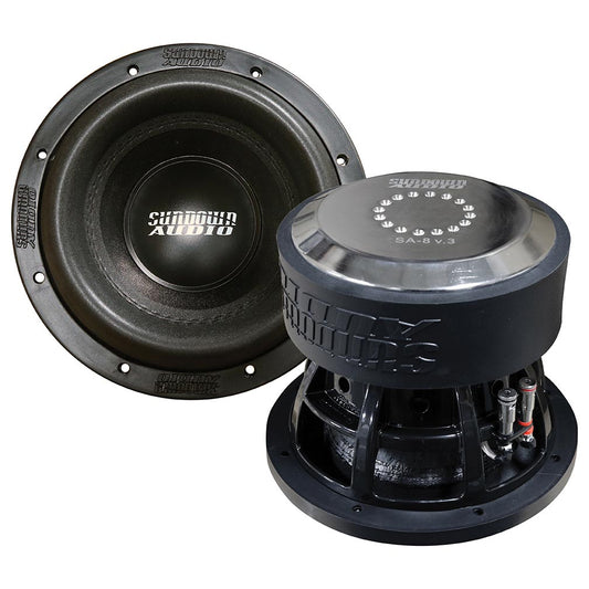 SA8V3D2 - Sundown Audio 8″ Woofer 500W RMS Dual 2 Ohm Voice Coil