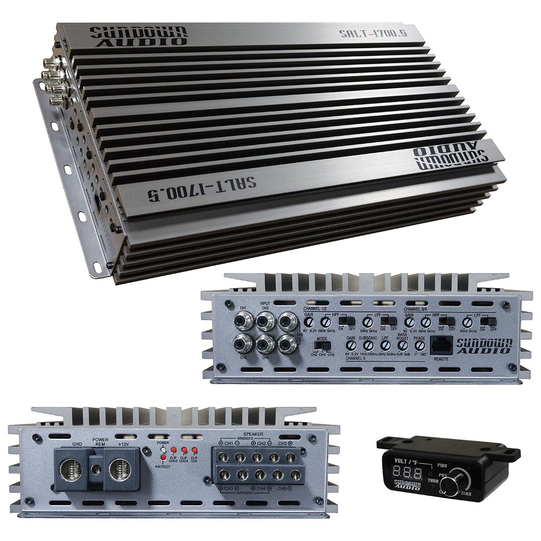 SALT17005 - Sundown Audio 5 Channel Amplifier 1700W RMS