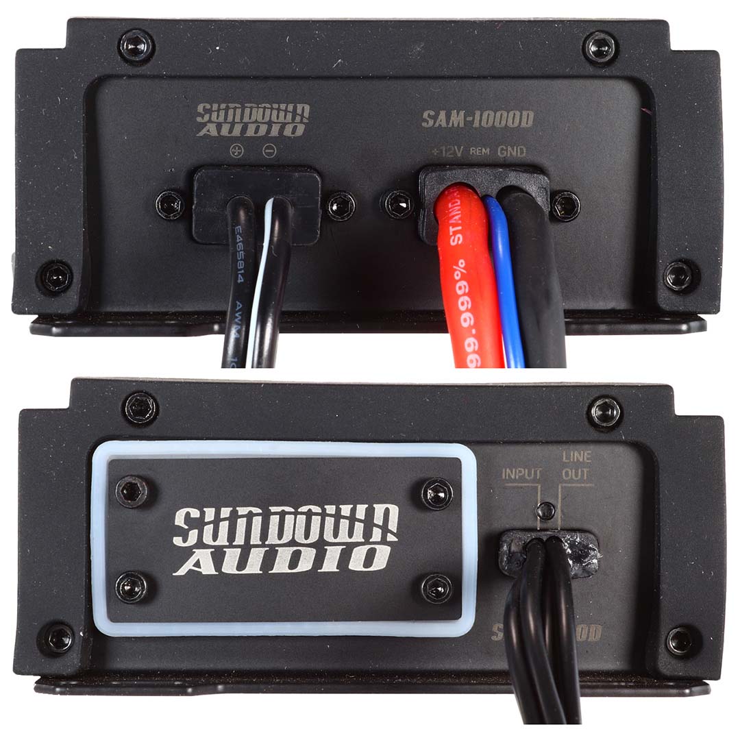 SAMV21000D - *SAM1000D* Sundown Powersports Mono Block Amplifier 1000W RMS