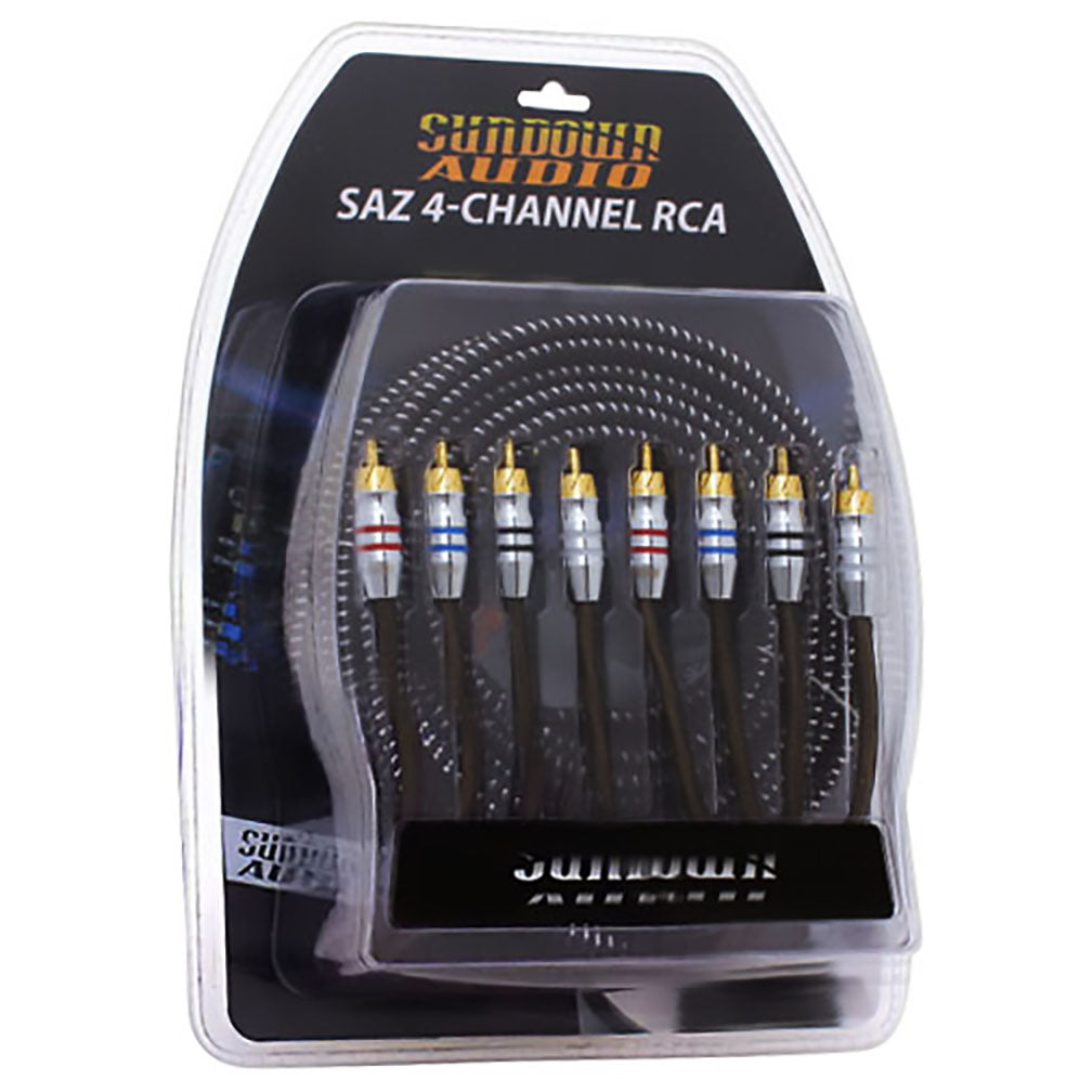 SAZ417FTRCA - Sundown Audio 17Ft. RCA Cable 4 Channel