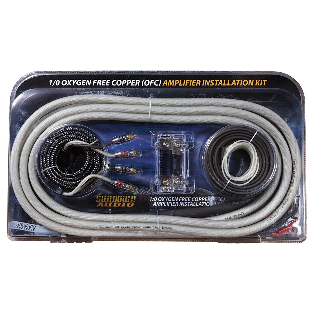 SD1AMPKIT - Sundown Audio 1/0 Gauge Wiring kit with ANL Fuse