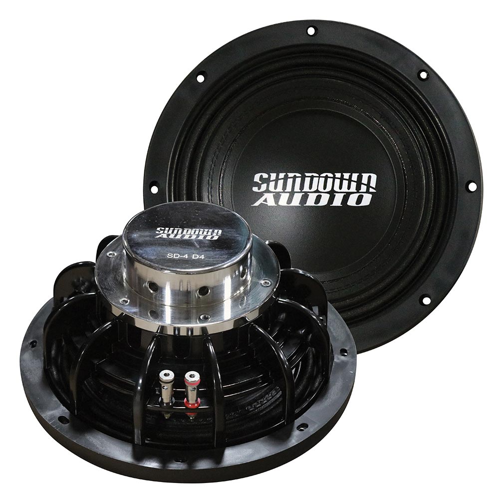 SD410D4 - Sundown Audio 10″ Woofer 600W RMS Dual 4 Ohm Voice Coil