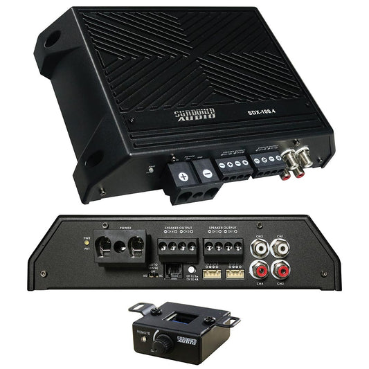 SDX1004 - Sundown Audio 4 Channel Compact Amplifier - 600 Watts RMS