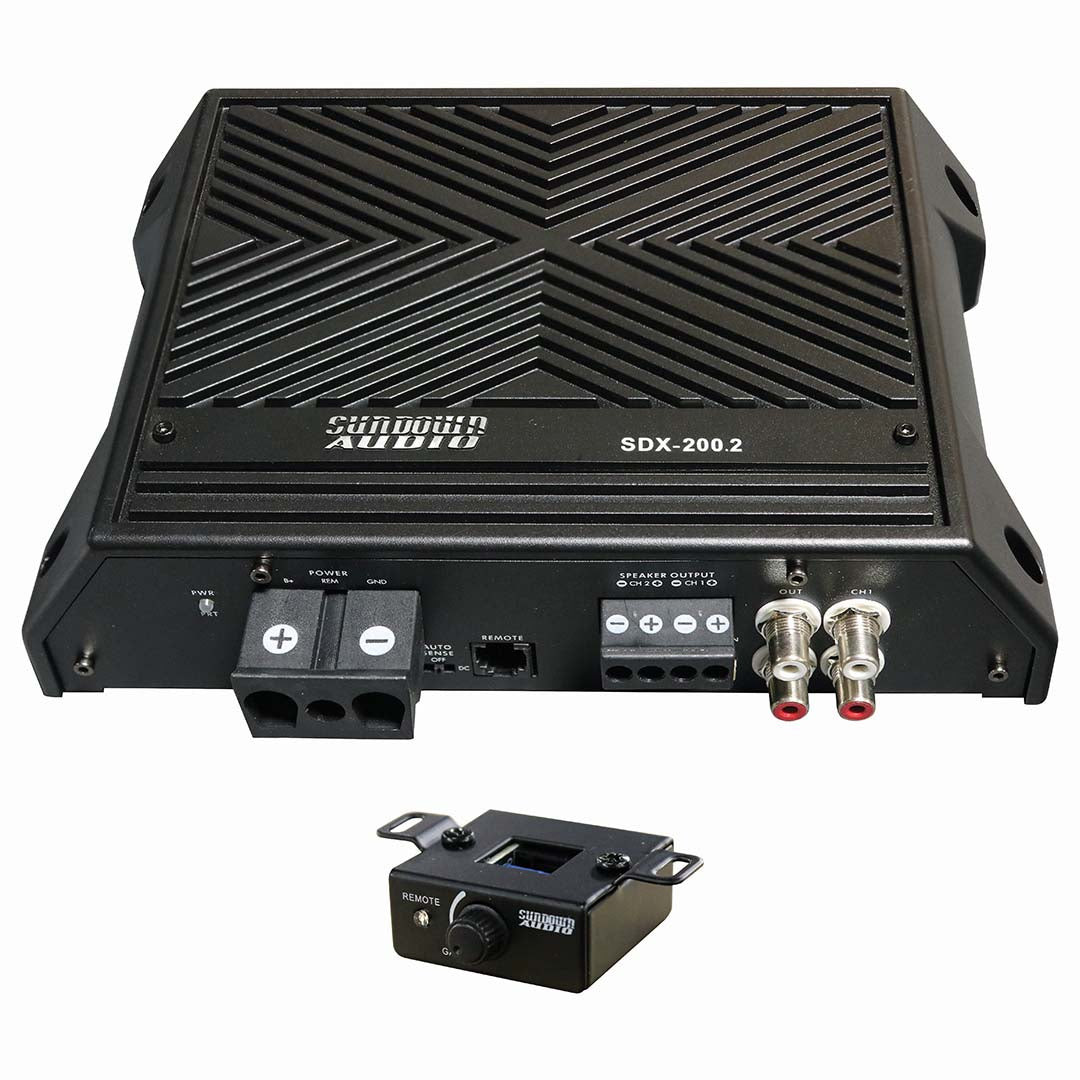 SDX2002 - Sundown Audio 2 Channel Compact Amplifier - 400 Watts RMS