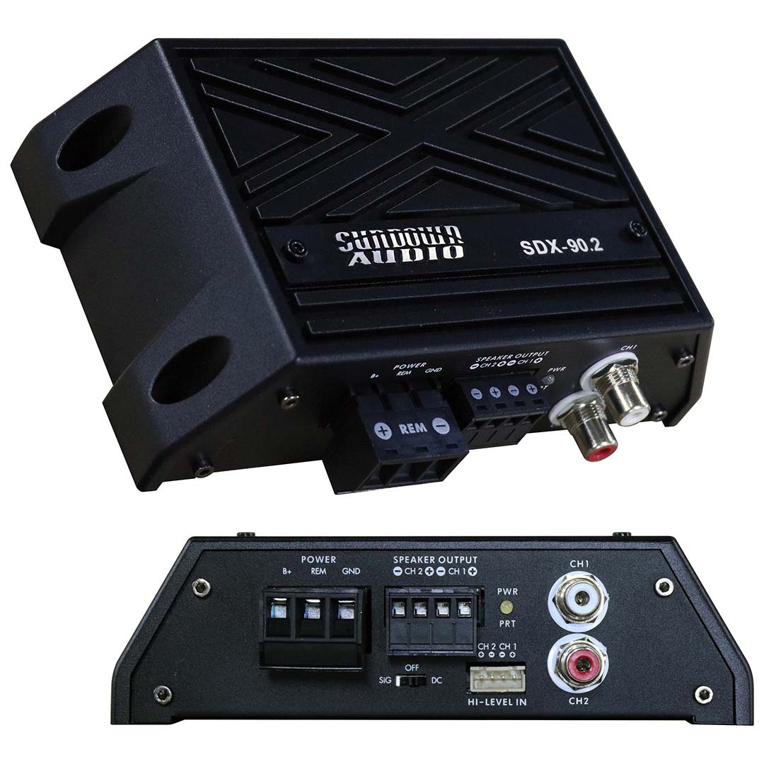 SDX902 - Sundown Audio 2 Channel Compact Amplifier - 240 Watts RMS