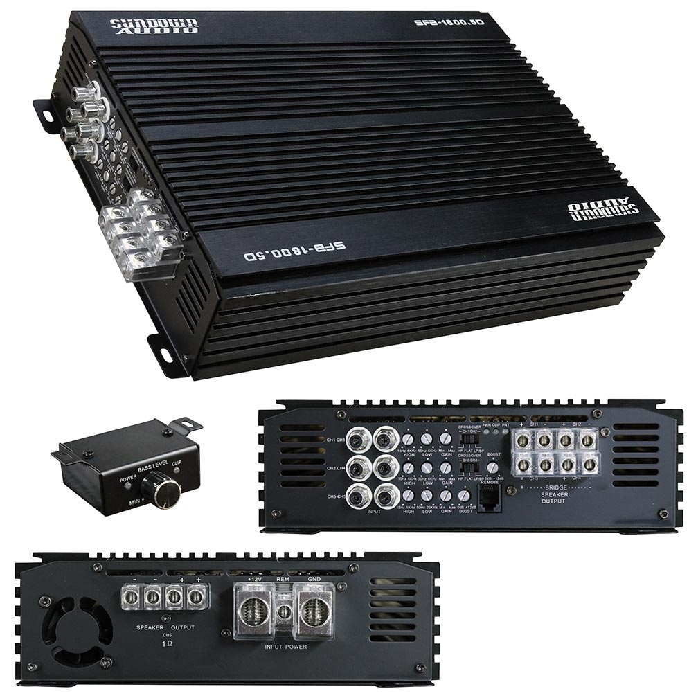 SFB18005 - Sundown Audio 5 Channel Amplifier 2330 Watts RMS