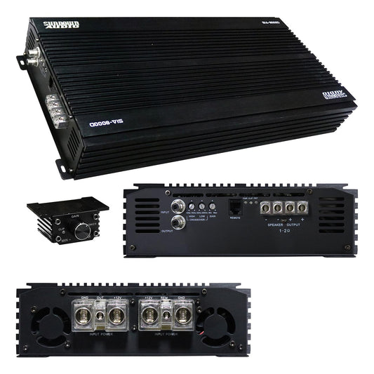 SIA8000D - Sundown Audio Smart MonoBlock Amplifier Wide Range Mono 8000 Watts RMS