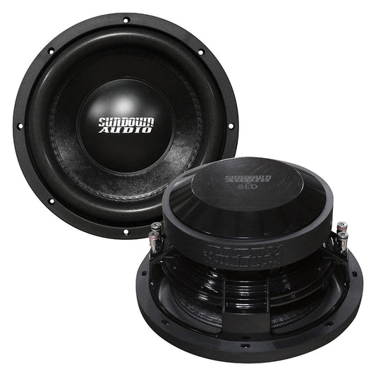 SLD10D4 - Sundown Audio 10″ Shallow Mount Woofer 600W RMS Dual 4 Ohm Voice Coil