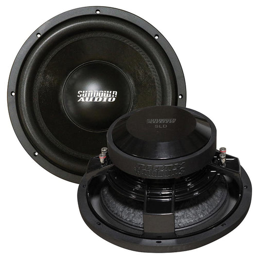 SLD12D4 - Sundown Audio 12″ Shallow Mount Woofer 600W RMS Dual 4 Ohm Voice Coil