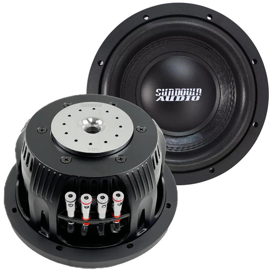 SML8D4 - Sundown Audio 8" Shallow Mount Woofer 400W RMS / 800 W Max Dual 4 Ohm
