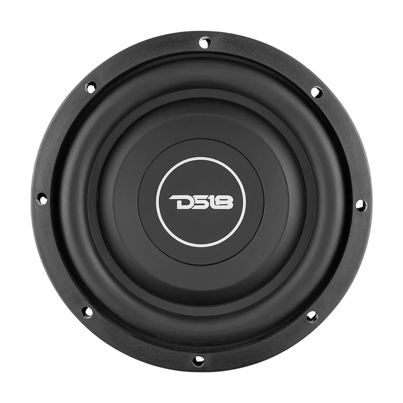 SRW84D - DS18 8″ Shallow Mount Woofer 150W RMS/300W Max Dual 4 Ohm Voice Coils