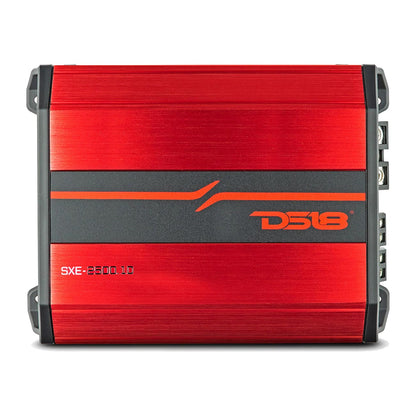 SXE25001DRD - DS18 SXE 1-Channel Class D Amplifier 800 Watts Rms @ 1-Ohm -Red
