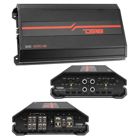 SXE40004DBK - DS18 4 Channel Amplifier 1720W RMS/4000W MAX - Black