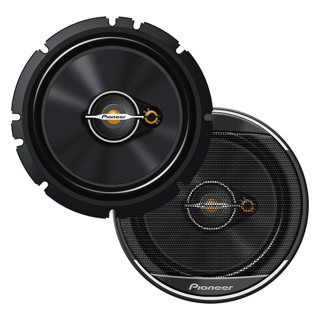 TSA1671F - Pioneer 6-1/2″ 3-Way Full Range Speakers - 320 Watts Max / 70 RMS (Pair)