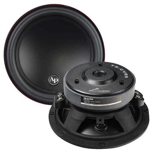 TSCVR6 - Audiopipe 6″ Woofer 75W RMS/150W Max Dual 4 Ohm Voice Coils