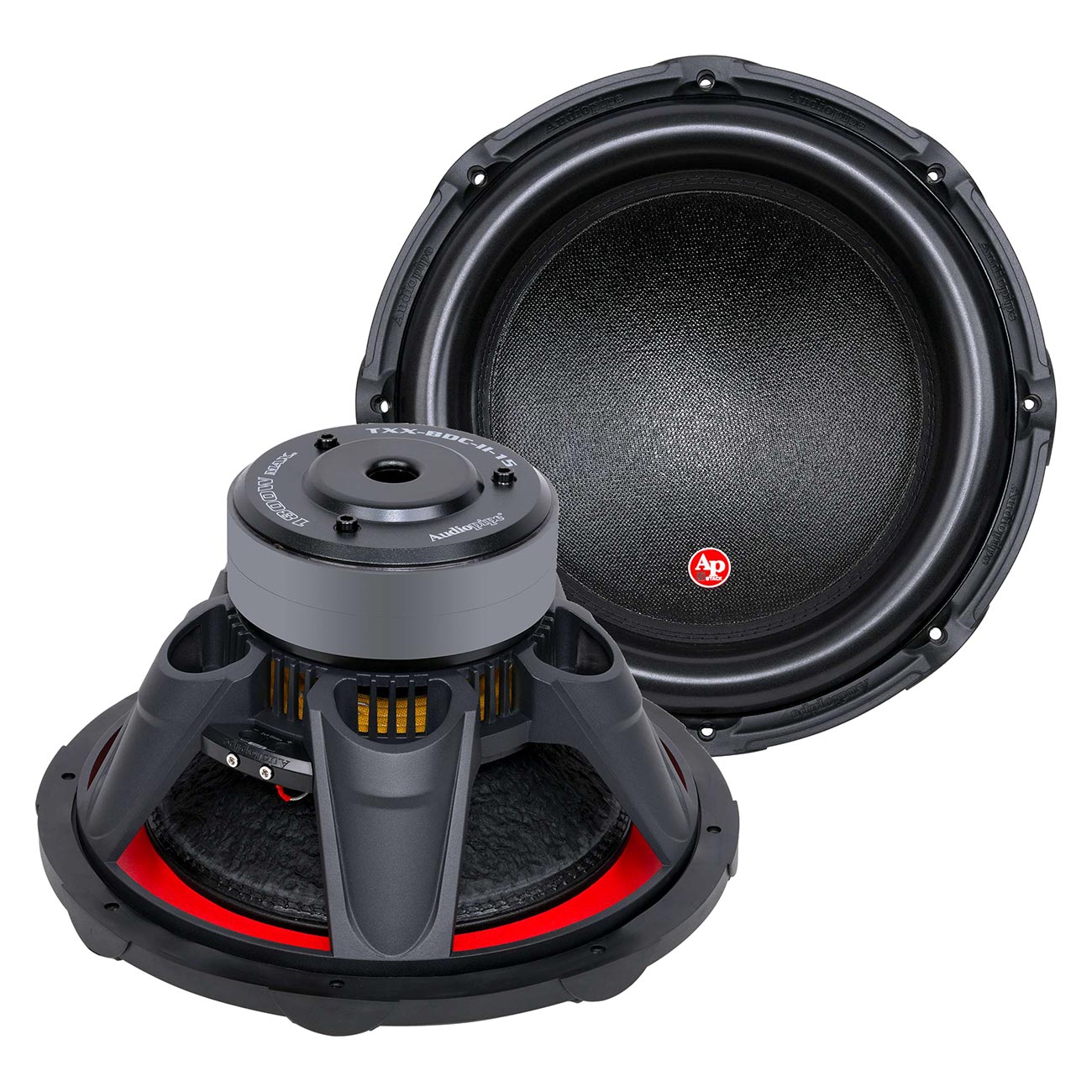TXXBDCII15 - Audiopipe 15″ Woofer 900W RMS/1800W Max Dual 4 Ohm Voice Coils