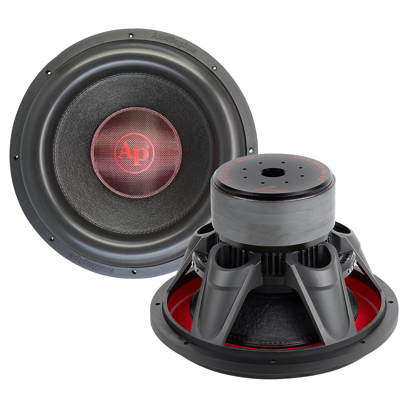 TXXBDCIV15 - Audiopipe 15″ Woofer 1400W RMS/2800W Max Dual 4 Ohm Voice Coil
