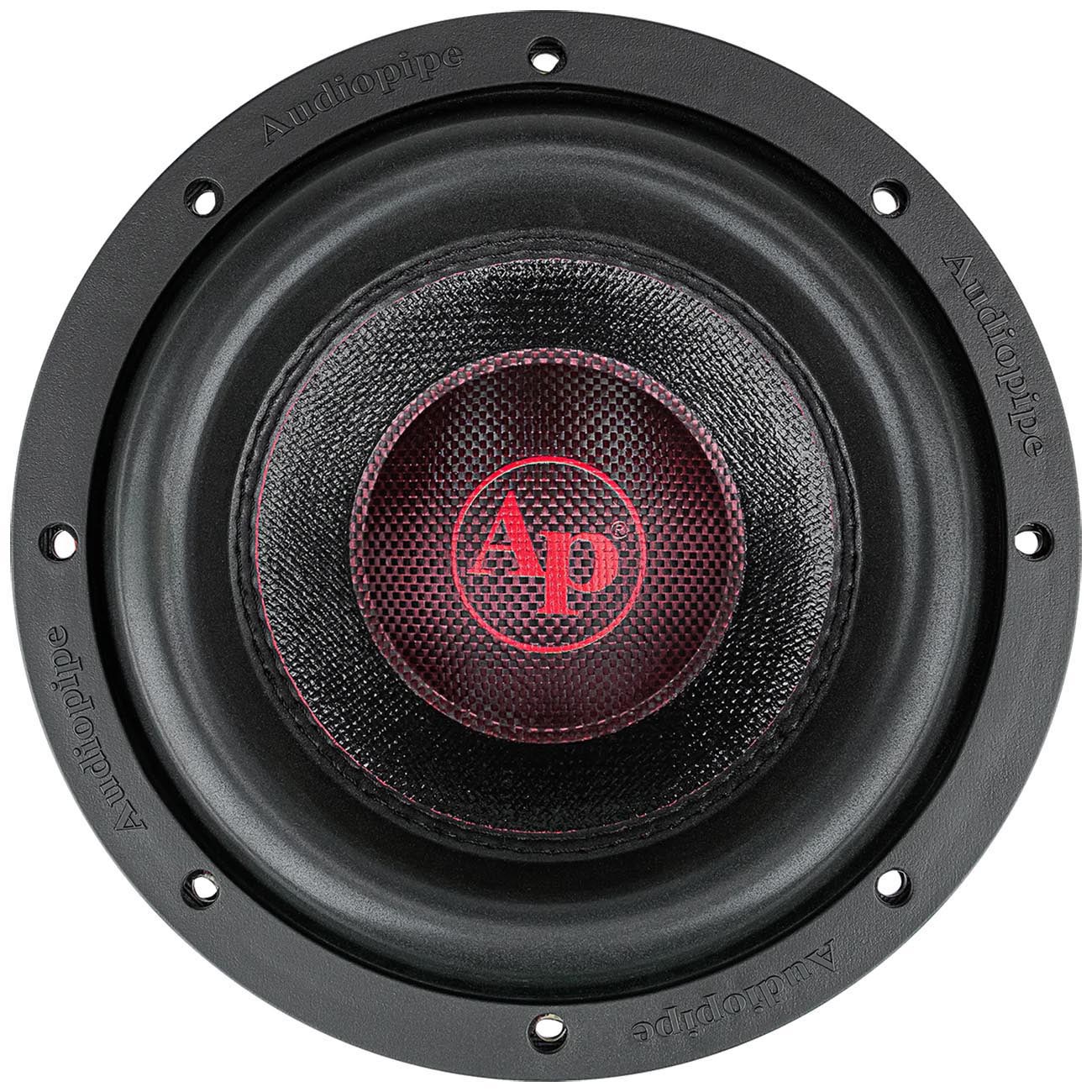 TXXBDCIV8 - Audiopipe 8" Quad Stack Woofer 500W RMS/1000W Max Dual 4 Ohm Voice Coils