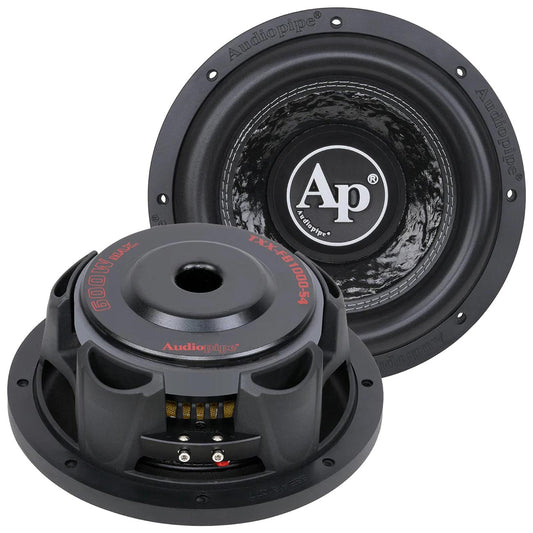 TXXFB1000S4 - Audiopipe 10″ Shallow Mount Woofer 300W RMS/600W Max Single 4 Ohm Voice Coil
